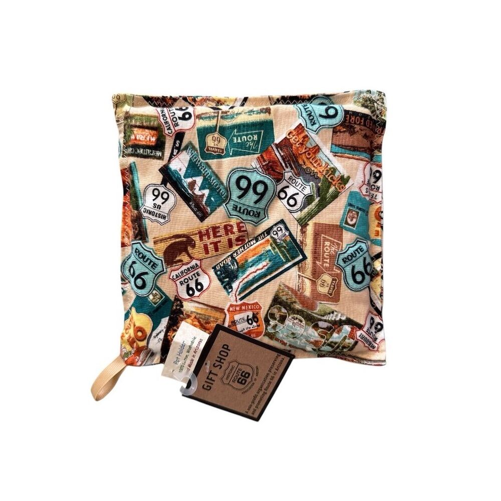 Handmade Route 66 Decorative Potholder from Historic Route 66 Museum